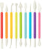 9PCS Clay Tools for Kids & Adult, UUSYCUN Plastic Air Dry Clay Tools Kit, Double-Head Clay Sculpting Tools for Pottery, Polymer, Air Dry Clay, Mod...