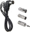 FM Antenna for Indoor Stereo Receiver 75 Ohm FM Radio Antenna with Adapter for FM Radio Bluetooth Stereo Receiver Music System Indoor Digital HD R...