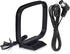 Bingfu 75 Ohm FM Antenna FM Antenna and AM Loop Antenna for Pioneer Onkyo Yamaha Marantz Indoor HD Radio FM Radio Bluetooth Home Stereo Receiver A...