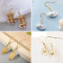 925 Sterling Silver Earring Hooks 200 PCS, Gold Earring Hooks for Jewelry Making, Hypoallergenic Fish Hook Earrings Making Kit, DIY Earring, with ...