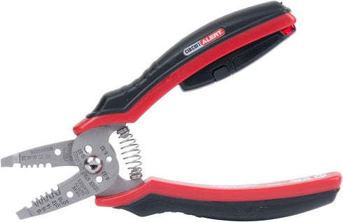 Gardner Bender GST-55M Circuit Alert Voltage Sensing Wire Stripper, Electrician / Contractor / Pro Hand Tool, 18-10 Wire Guage (AWG), 7 in. , Blac...