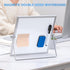 ARCOBIS Small WhiteBoard with Stand 10" X 10", Magnetic Double-Sided Dry Erase White Board Easel for Desk Students Home Office...
