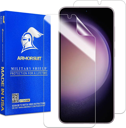 ArmorSuit 2 Pack MilitaryShield Screen Protector Designed for Samsung Galaxy S23 Plus 5G / Galaxy S23+ (6.6 Inch, 2023 Release) Case Friendly HD C...