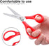 Kids Scissors 6-Pack, Scissors for School, Safety Scissors, Blunt Tip Scissors, 5.5 Inch...