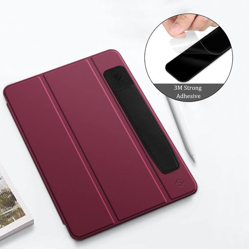 Fintie Pencil Holder Sticker Compatible with Apple Pencil Pro, Apple Pencil (USB-C) & Apple Pencil (1st / 2nd Gen), Elastic Pencil Stylus Pocket, ...