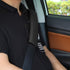 X AUTOHAUX 4pcs Universal Black Car Safety Seat Belt Pads Cover with Soft Polyester Fiber Auto Seatbelt Shoulder Pad for More Comfortable Driving...