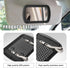 2 PCS Car Sun Visor Vanity Mirror, Clip On Auto Rear View Sun Visor Makeup Mirror, Vehicle Sun-Shading Cosmetic Mirror for Women Girls, Universal ...