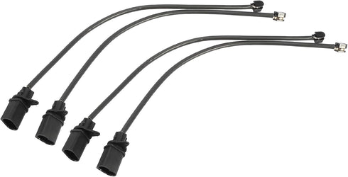 X AUTOHAUX 4pcs Car Front Brake Pad Wear Sensor for Porsche Macan 2015-2018 95B907253...