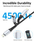 Coiled Lightning Cable, 2 Pack Coiled iPhone Charger Cable for Car Short Retractable iPhone Lightning Cable Compatible with Apple CarPlay iPhone 1...