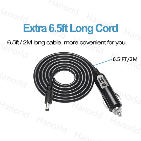 12V/24V DC Car Charger Replacement for MARBERO M82 88Wh M168 168Wh M270 150Wh M82MAX M822 M822MAX M85B M87 M88 Power Adapter...