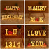 ODISTAR LED Light Up Marquee Letters, Battery Powered Sign Letter 26 Alphabet with Lights for Wedding Engagement Birthday Party Table Decoration b...