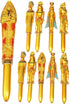 Pharaoh Ballpoint Pen Egyptian Adulting Pens for Note Taking Writing Pens Pen for Writing Plastic Student Commemorate Supplies 10pcs...