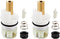 RP25513 faucet stem assembly, Replacement Kit for Delta two handle faucet repair kit, Includes RP4993 Seats and Springs, 2 Pack...