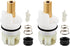 RP25513 faucet stem assembly, Replacement Kit for Delta two handle faucet repair kit, Includes RP4993 Seats and Springs, 2 Pack...
