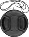 ChromLives Camera 52mm Lens Cap Center Pinch with Lens Cap Leash Hole Bundle Compatible with DSLR Cameras Nikon Sony Canon & Other DSLR Cameras UV...