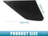 Front Left Door Mirror Corner mudguard Triangle Cover for Honda Fit 2009-2013 Plastic Black...