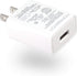 HomeSpot UL Certified USB Wall Charger 5V1A Plug in-Door Power AC Adapter Travel Office Home Use - 1 Pack White...