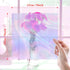 Prudiut 150 Pieces Cellophane Sheets Iridescent Cellophane Wrap Easter Cellophane Gift Wrap for Iridescent Film Crafts Decoration Holographic Cand...