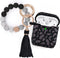 Filoto Compatible with Airpod 2nd Generation Case,Cute1&2 Case Cover for Women, Silicone Protective Case with Bracelet Keychain(Leopard Black)...