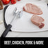 Gorilla Grip Heavy Duty Meat Tenderizer, Dual-Sided Steak Pounder, Tenderize and Flatten Beef and Poultry, Kitchen Mallet Maximizes Food Flavor, B...