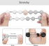 Weixiltc Keychain Wristlet for Women, Silicone Bead Bracelet Key Ring Girl, Key Chain Holder for Car Keys with Leather Tassel...