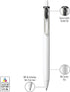 Uniball One Gel Pen, 12 Black Pens, Medium Point 0.7mm Gel Pens, Fine Point, Smooth Writing Pens, Home Office Supplies by Uni-ball, Colored Pens, ...