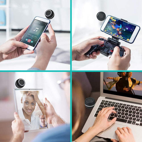 Mini Portable Speaker, 3W Mobile Phone Speaker Line-in Speaker with Clear Bass 3.5mm AUX Audio Interface, Plug and Play for iPhone, iPad, iPod, Ta...