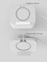 Phone Wall Mount for Magsafe Charger Bedside Phone Holder Compatible with Magsafe Accessories Fit for iPhone 12/12 Pro/ 13 Pro Max(Charger Not Inc...
