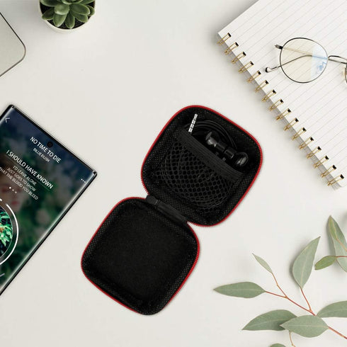 3.5mm Earbuds Noise Canceling Headphones with Microphone Magnetic in-Ear Wired 3.5mm Jack Earphone for Moto G Power Pure Google Pixel 4a 3a 5a Sam...