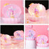 PRETYZOOM Table Lamps Desk Lamps Night Light Mermaid Teen Room Decor Aesthetic Lamps for Bedroom Home Light Decor Small Lamps for Small Spaces Nig...