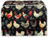 2 Slice Toaster Cover Farm Chicken Rooster Toaster Machine Case, Dust and Fingerprint Protection with Hang Loop Easy to Store (14x14")2PCS...