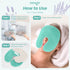 NEWGO Microwave Heating Pad for Face, Hot Cold Gel Ice Pack for Sinus Pressure Relief, Sinus Relief Mask for Migraine, Tension, Stress, Headache, ...