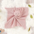 LAWKUL Baby Lovey Bunny Security Blanket Soft Cuddly Babe Blankie Knit Cotton Babies Comforter for Newborns Boy Girls Pink...