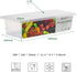 SILIVO Fruit Storage Containers for Fridge (3 Pack) - 1.5L Produce Saver Containers for Refrigerator with Removable Drain Tray Keep Fresh for Prod...
