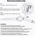 Bands Compatible with Samsung Galaxy Watch 4 Classic (46mm), 20mm Luxury Rhinestone Diamond Metal Steel Bracelet with Watch Face Bezel Ring Case C...