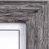 Malden International Designs Linear Rustic Wood Picture Frame, 5x7, Rough Gray...