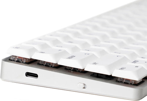 YMDK 127 Ultra-slim Mac Style Mx Low Profile Dye Sub PBT Keycaps for Mx 61 64 68 75 84 87 96 108 Layout Mechanical Keyboard...