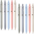 10 Pcs Gel Pens,Retractable Quick Dry Gel Ink Pen, Fine Point 0.5mm Black Ink Rolling Ball Gel Pens,Cute Gel Pens Aesthetic Pens, for Home School ...