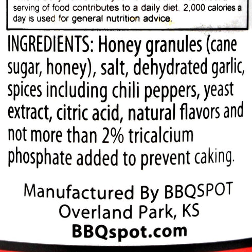 Bbq Spot Rub Some Rib Honey and Sriracha Seasoning Rub 6 oz....