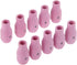 10Pcs Alumina Nozzle Ceramic Cups 13N08 (#4) Large Gas Lens for TIG Welding PTA SR DB WP-9 20 25 TIG Torch Consumable...