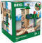 Brio World 33674 - Signal Station | 2-Piece Interactive Wooden Toy Train Accessory | Ideal for Kids Ages 3 and Up | FSC-Certified Wood...