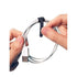 RIP-TIE Mini 1 /4" x 3-1/2" Cable Tie Perfect for USB Cable, Earbud Cords, Cell Phone Cord 7 Pack Black...