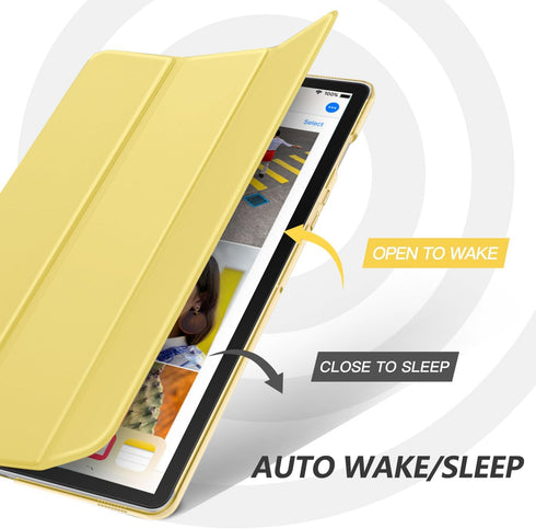 MoKo Case Fit Samsung Galaxy Tab S5e 2019, Ultra Thin Slim Shell Trifold Stand Cover with Frosted Back with Auto Wake & Sleep for Galaxy Tab S5e S...