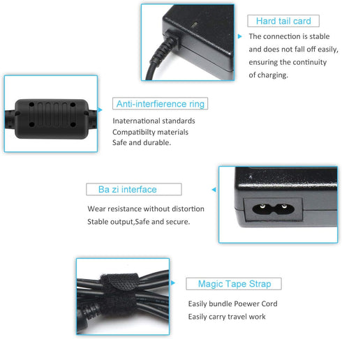19V AC Adapter Charger for JBL Xtreme/Xtreme 2/Xtreme 3, Extreme/Extreme 2, Boombox, Portable Wireless Bluetooth Waterproof Speaker (Black Blue Re...