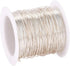 Pandahall 75.5 Feet Tarnish Resistant Copper Wire 24 Gauge Jewelry Beading Craft Wire for Jewelry Making (Silver)...