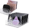 2 Pack Eyeshadow Makeup Palette Organizer, 7 Section Palette Holder Makeup Storage Organizer Christmas Gifts for Women (S+M)...