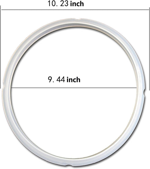 TamBee 8 Quart Pressure Cooker Silicone Sealing Ring Rubber Gasket Set Universal Replacement Floater and Sealer for Power Pressure Cookers Set of ...