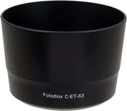 Fotodiox Lens Hood Replacement for ET-63 Compatible with EF-S 55-250mm f/4-5.6 IS STM Lens...