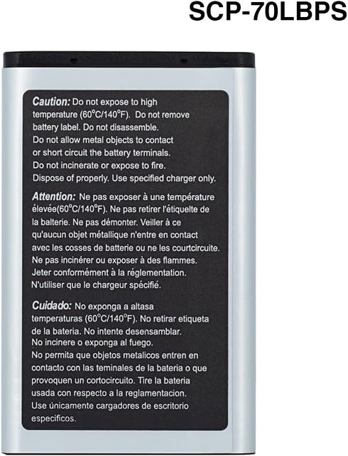 SCP-70LBPS Battery Replacement for Kyocera Cadence 4G LTE S2720 Verizon Flip Phone SCP70LBPS...