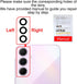 2PCS Galaxy A35 Back Rear Camera Lens Glass Replacement, ASDAWN Back Lens Glass for Samsung Galaxy A35 6.6 inches All Carriers with Free Lens Film...